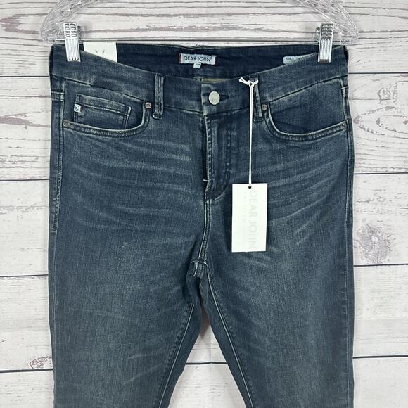 Dear John Jeans Womens 29 Blue Gisele High Rise Skinny Stretch Comfort Highmore - Picture 2 of 15